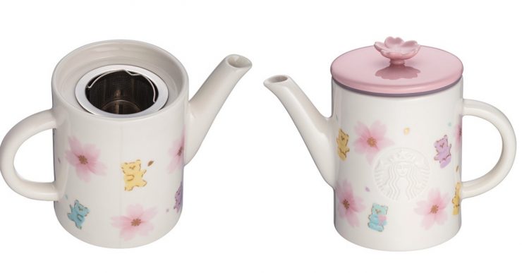 熊舞花香茶壺