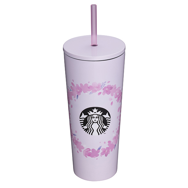 春櫻花冠不鏽鋼TOGO冷水杯