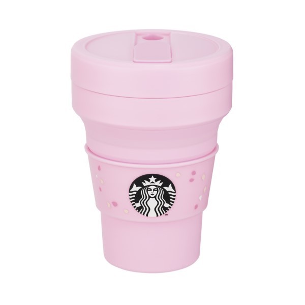 櫻色魔法摺疊隨行杯