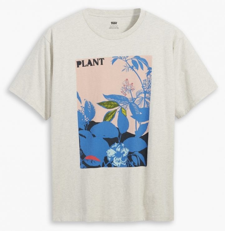 【LEVI_S單品圖】LEVI’S® WELLTHREAD®極致環境友善系列_87535-0000_印花短TEE_NT$ 1,490