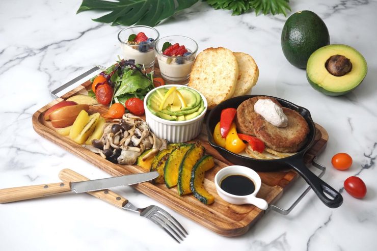 05 Aunt Stella詩特莉用心研製一系列五辛素新餐，讓素食者也能盡情享用多樣化創意蔬食餐點。