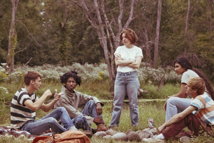 「Levi’s® Vintage Clothing靈感來自於當今環保行動的風起雲湧，繼而引發我們去追溯並紀念早期環境永續的歷程。六零年代的大學校園中，推動實行友善環境措施的學生團體紛紛出現，