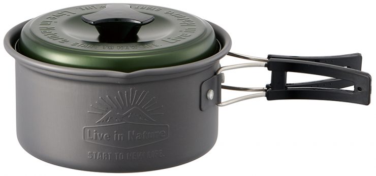 5-1 日本Skater輕量露營野炊鍋－1L／1.8L 售價750／950元