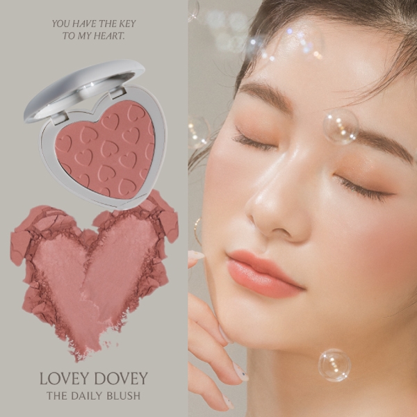 FreshO2《簡單愛腮紅》loveydovey_試色1