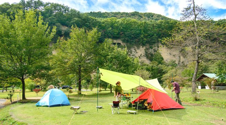 日本露營 日本夏天露營 日本冬天露營 日本露營場推薦 日本綠營推薦 搖曳露營 日本搖曳露營 湯島オートキャンプ場-1
