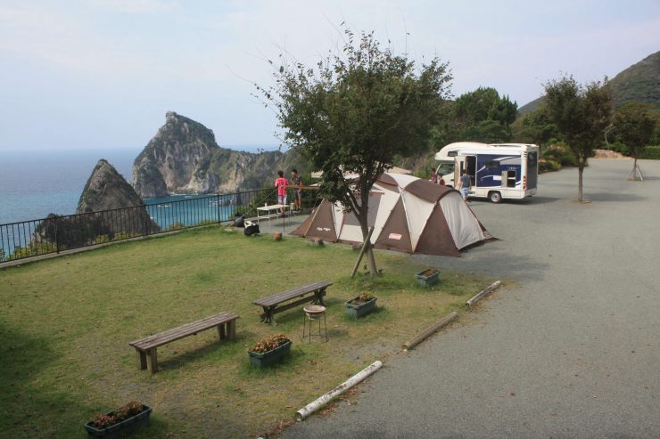 雲見夕陽と潮騒の岬オートキャンプ場-2