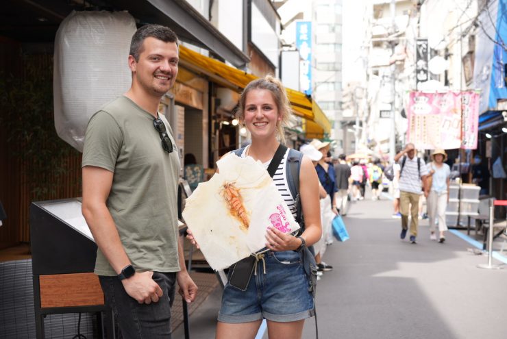 築地場外市場美食